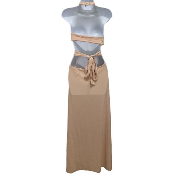 Susana Monaco Pale Pink Maxi dress size XS - Picture 3 of 4